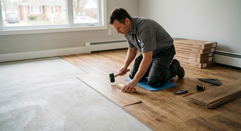 Linoleum Floor Installation in Palatka, FL