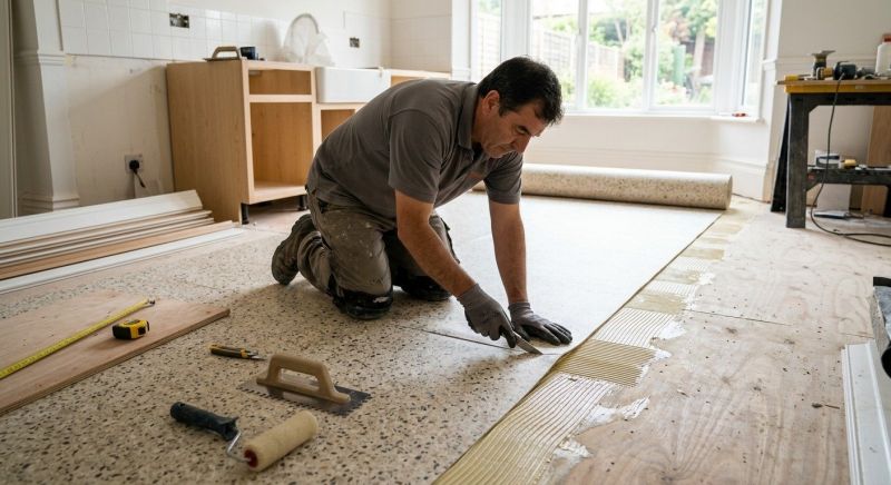 Linoleum Floor Installation in Putnam County, FL