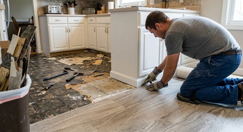 Linoleum Flooring Replacement in Saint Augustine, FL
