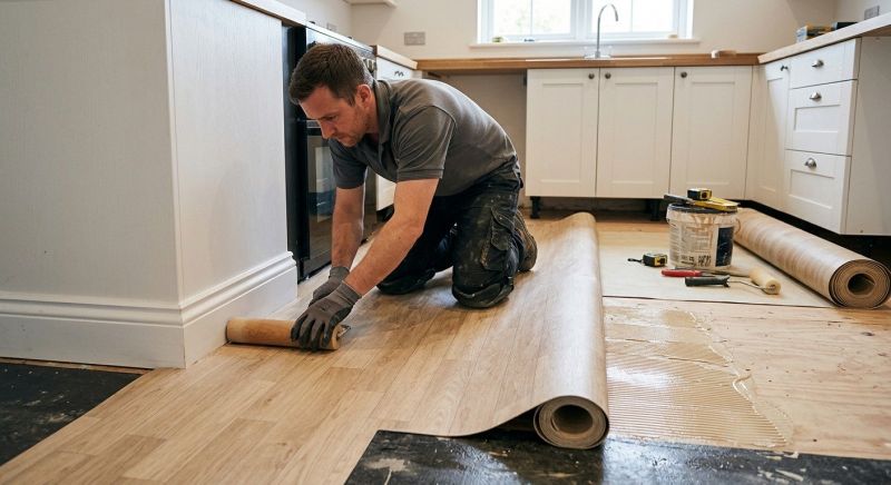 Sheet Linoleum Installation in Elkton, FL