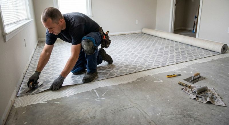 Sheet Linoleum Installation in Elkton, FL